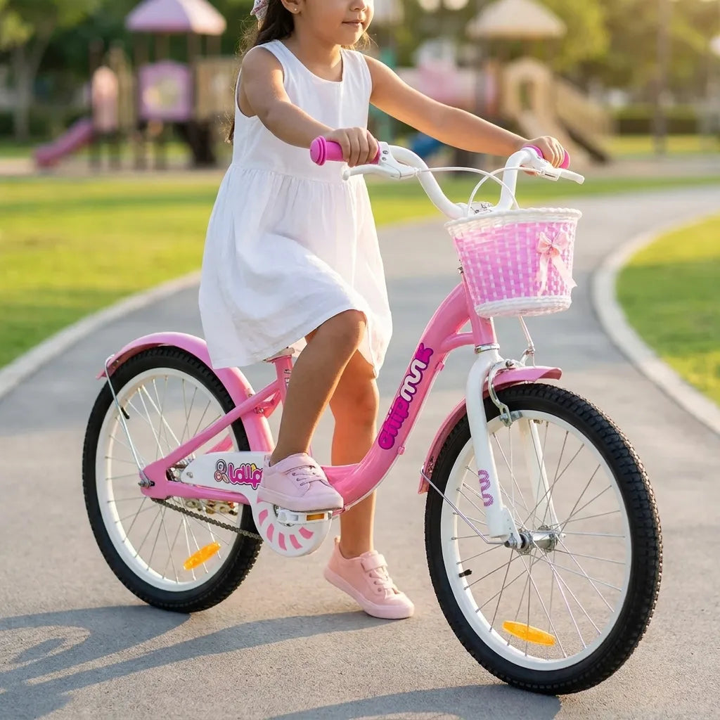 Bicicleta Infantil Royal Baby Chipmunk Mm Rosa R20 Cm20-2