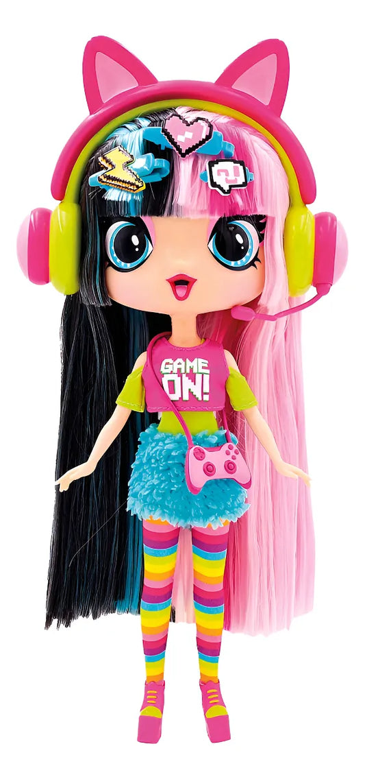 Muñeca Decora Girlz Fashion 28 Cm Con Stickers Surtida D1025