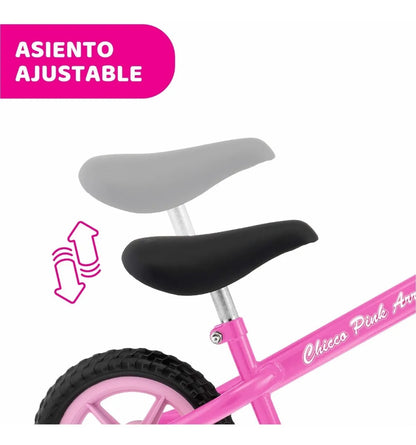 Chicco Primera Bicicleta Equilibrio Pink Arrow 1716 Rosa