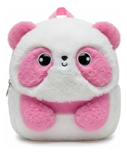 Mochila Peluche De Panda Rosa Kl1206 Shine Rosa