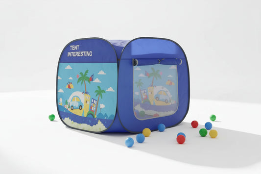 Carpa De Juegos Infantil Pelotero + 6 Pelotas 3104769 Shine Azul