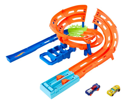 Hot Wheels Action Circuito Con Doble Pista Htk17 Mattel Full Htk17