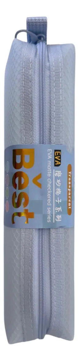 Cartuchera Escolar Best Eva Soft Tubo Sl6902c Shine Celeste