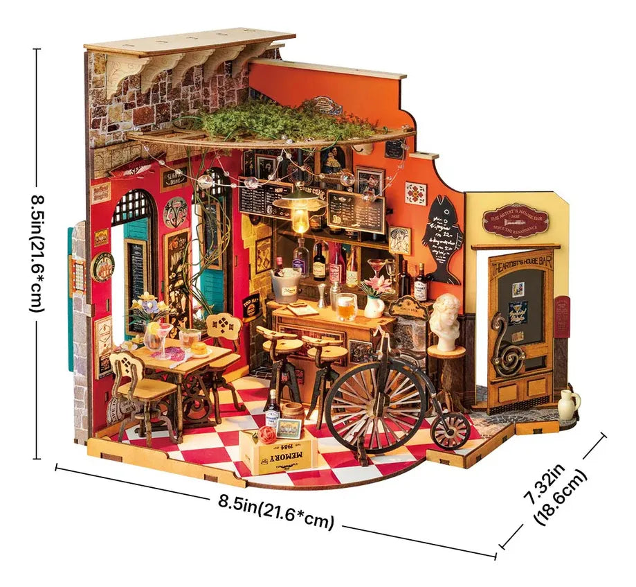 Robotime Puzzle Rolife Cheers Bar & Dining DG173