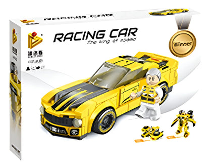 Panlos Brick Coche De Carrera Robot 232 Pzs 2405140