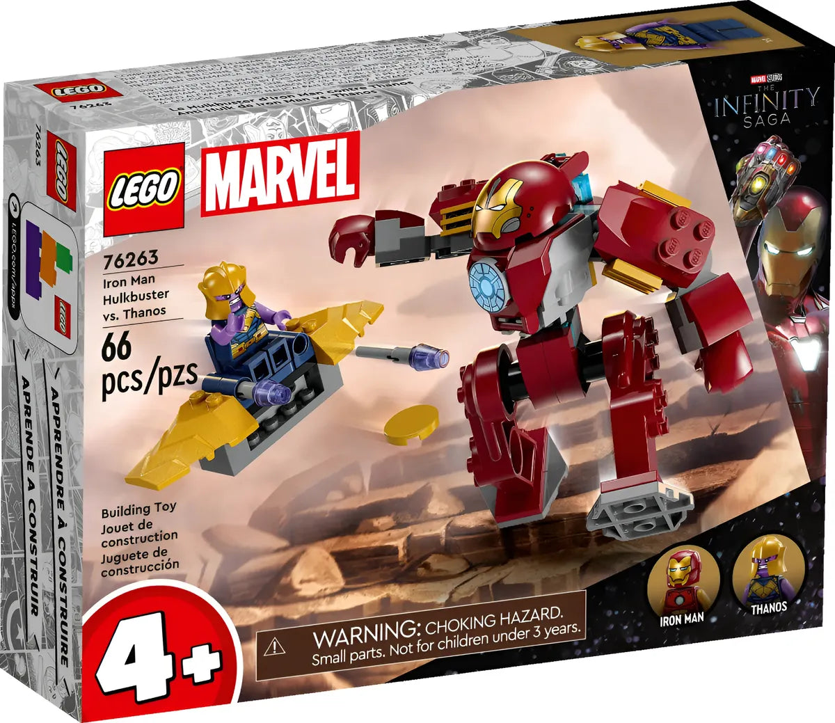 Lego Super Heroes Iron Man Hulkbuster Vs. thanos 76263