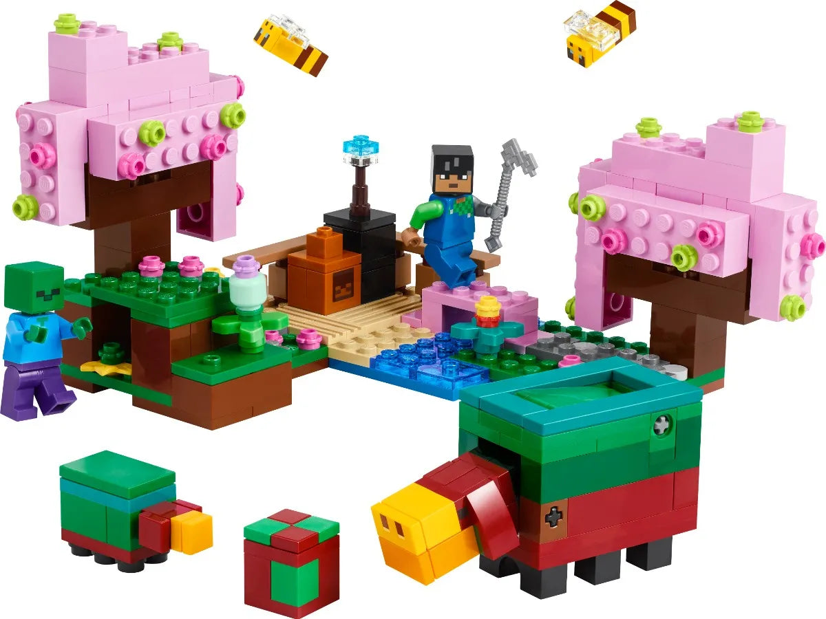 Lego Minecraft El Jardín De Cerezos En Flor 21260