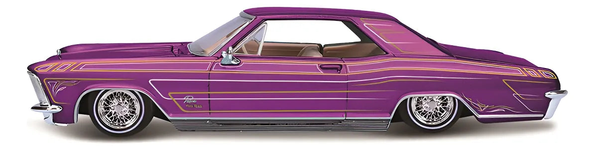 Maisto 1:24 Buick Riviera Lowrider 1965 Violeta 32551 Violeta Oscuro