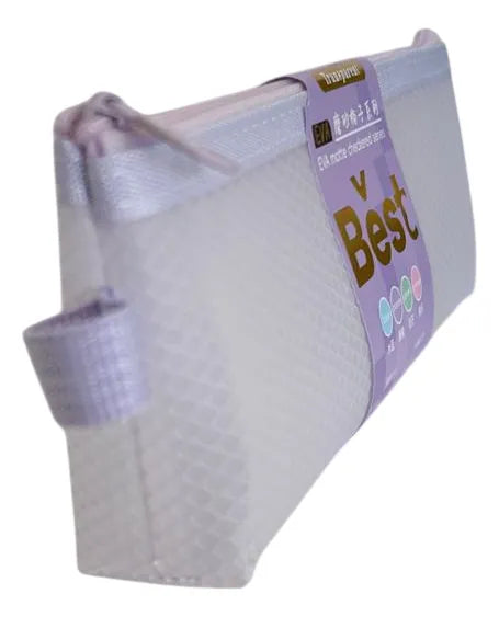 Cartuchera Escolar Best Eva Soft 1 Cierre Sl6901l Shine Violeta