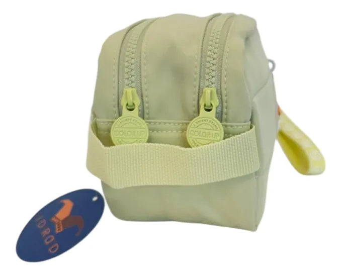 Cartuchera Escolar Doble Cierre Sl2505v Kinderland Verde