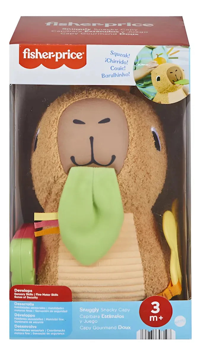 Fisher Price Bebe Peluche Capibara Jfw58 Mattel Jfw58