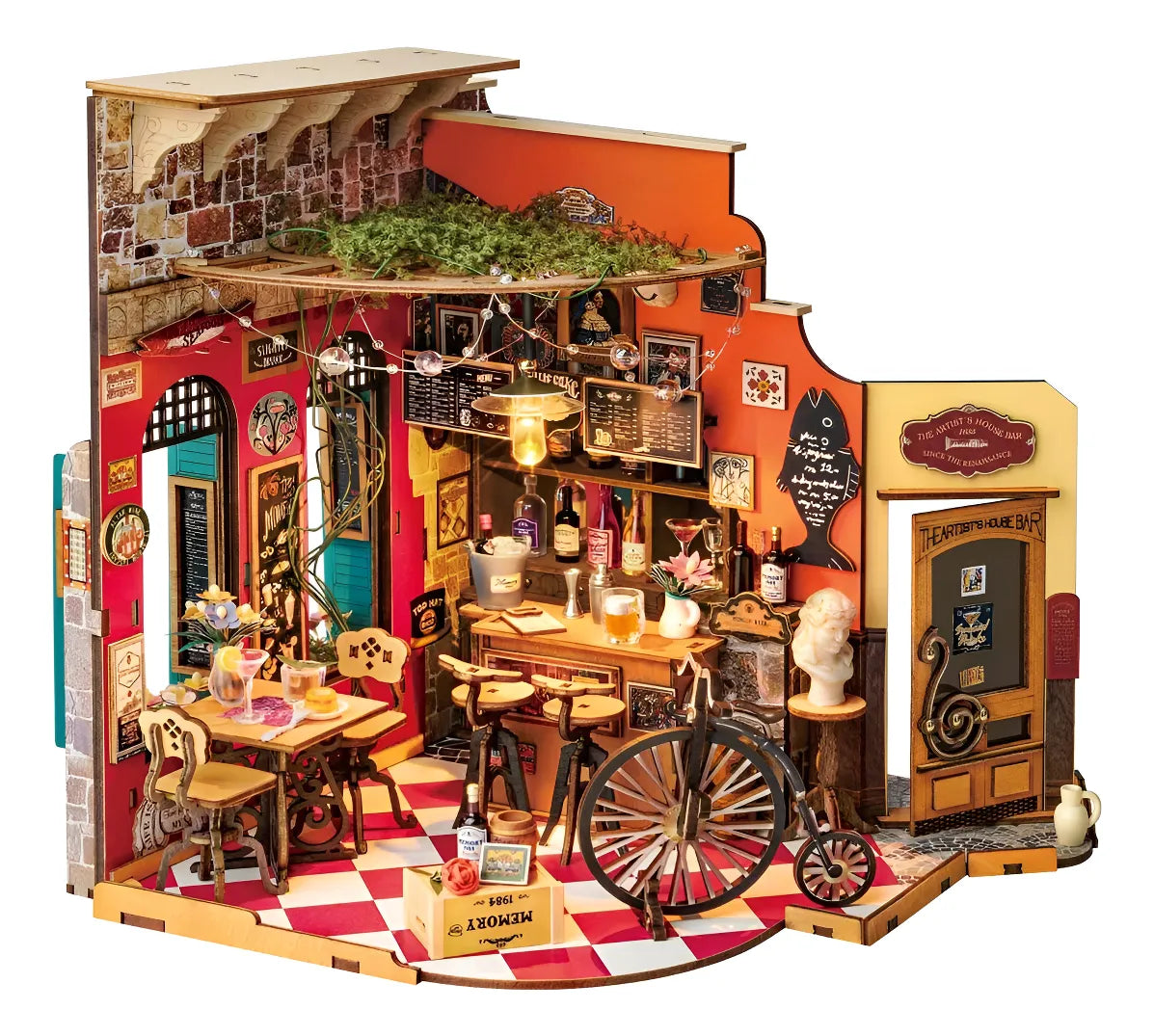Robotime Puzzle Rolife Cheers Bar & Dining DG173