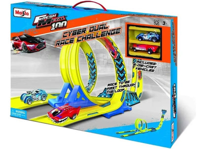 Maisto Pista Fm 100 Cyber Dual Race Challenge 12459
