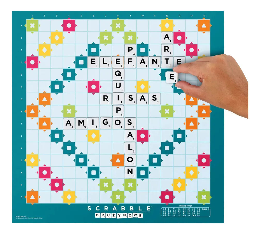 Juego De Mesa Scrabble 2 En 1 Hxm54 Mattel