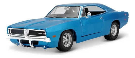 Maisto 1:25 Dodge Charger R/t 1969 Azul Metalico 31256