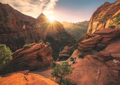 Ravensburger Puzzle 1000 Pzs Zion Canyon Usa 12000118