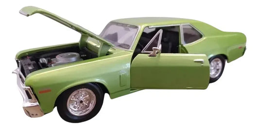 Maisto 1:24 Chevrolet Nova Ss 1970 Verde Lima 31262