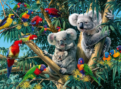 Ravensburger Puzzle 500 Pzs Koalas In A Tree 12000206
