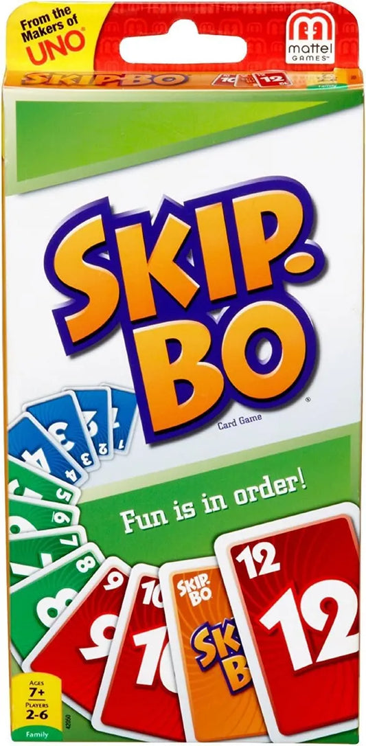 Juego De Cartas Skip-bo Mattel Games 42050 Mattel