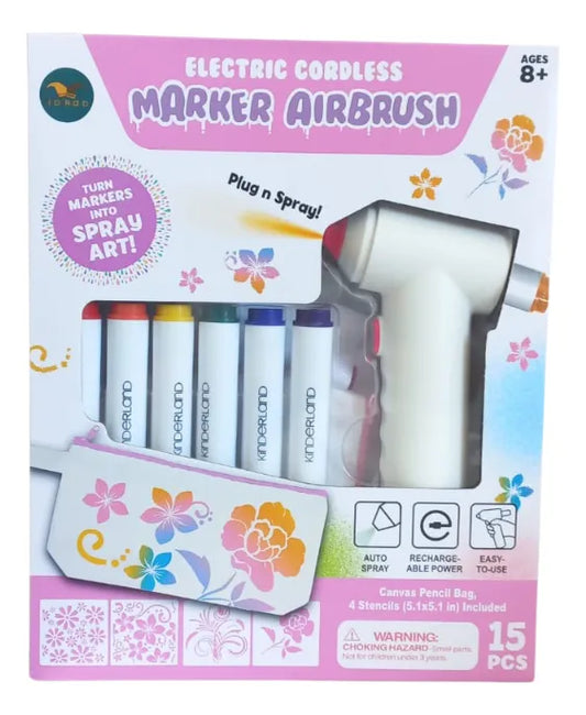 Maker Airbrush Aerógrafo Eléctrico Inalámbrico Sl4005 Vs