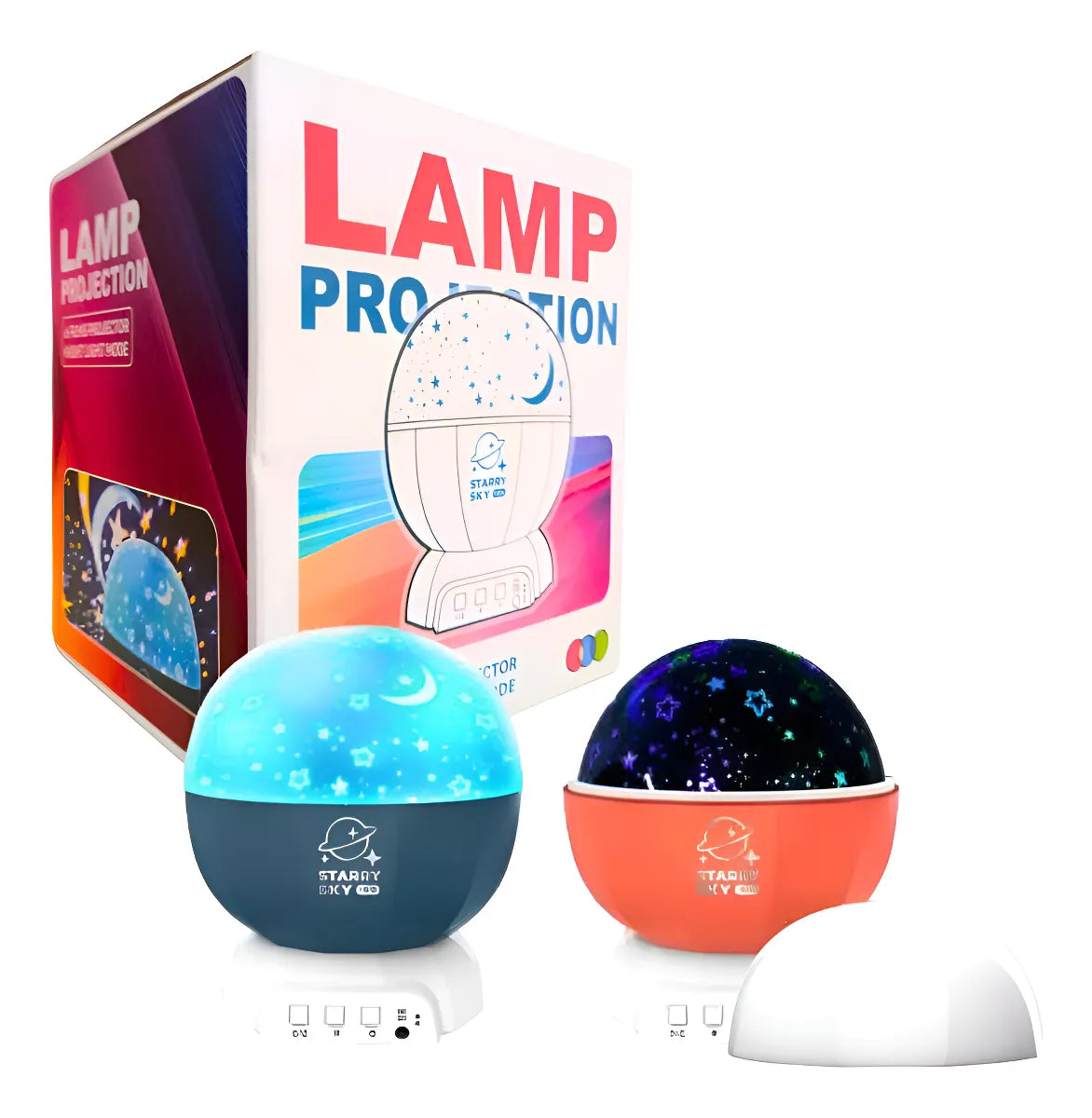 Lampara Veladora Proyector 2769400 Celeste