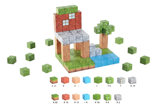 Bloques Magnéticos Cubos Steam Minecraft Shine 2960009 103