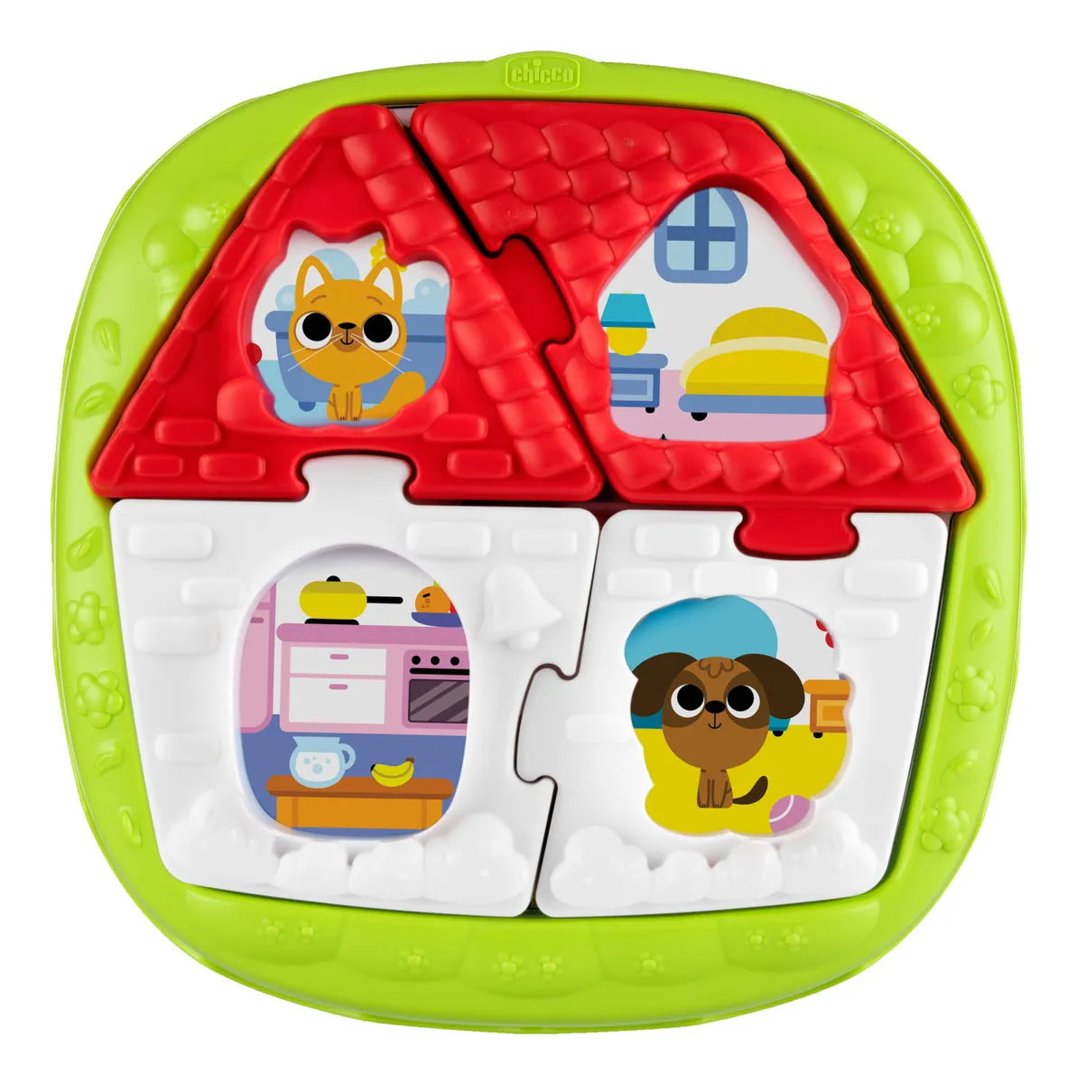 Chicco Puzzle 2 En 1 Casa De La Granja 11085
