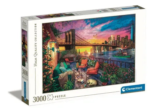 Clementoni Puzzle Hqc Manhattan Balcony 3000 Pzas 33552
