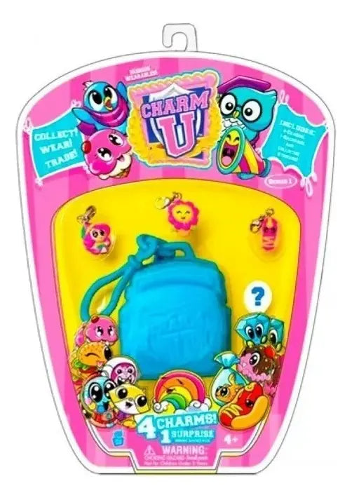 Charm U Pack X4 Dijes Coleccionables 30010 Shine