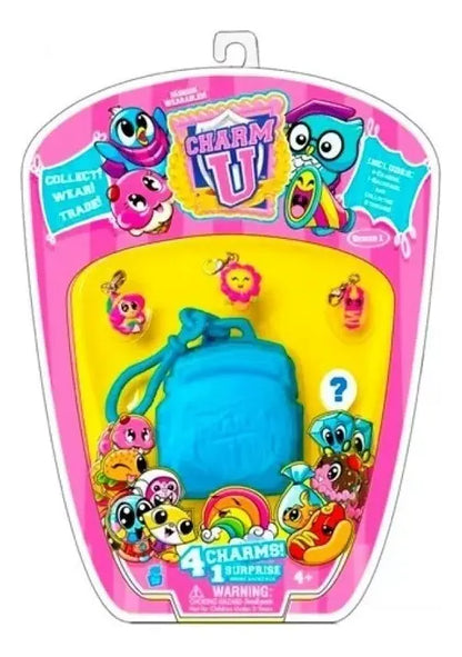 Charm U Pack X4 Dijes Coleccionables 30010 Shine