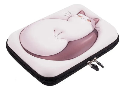 Cartuchera 3d Gatito Blanco Kl1261 Shine Blanco