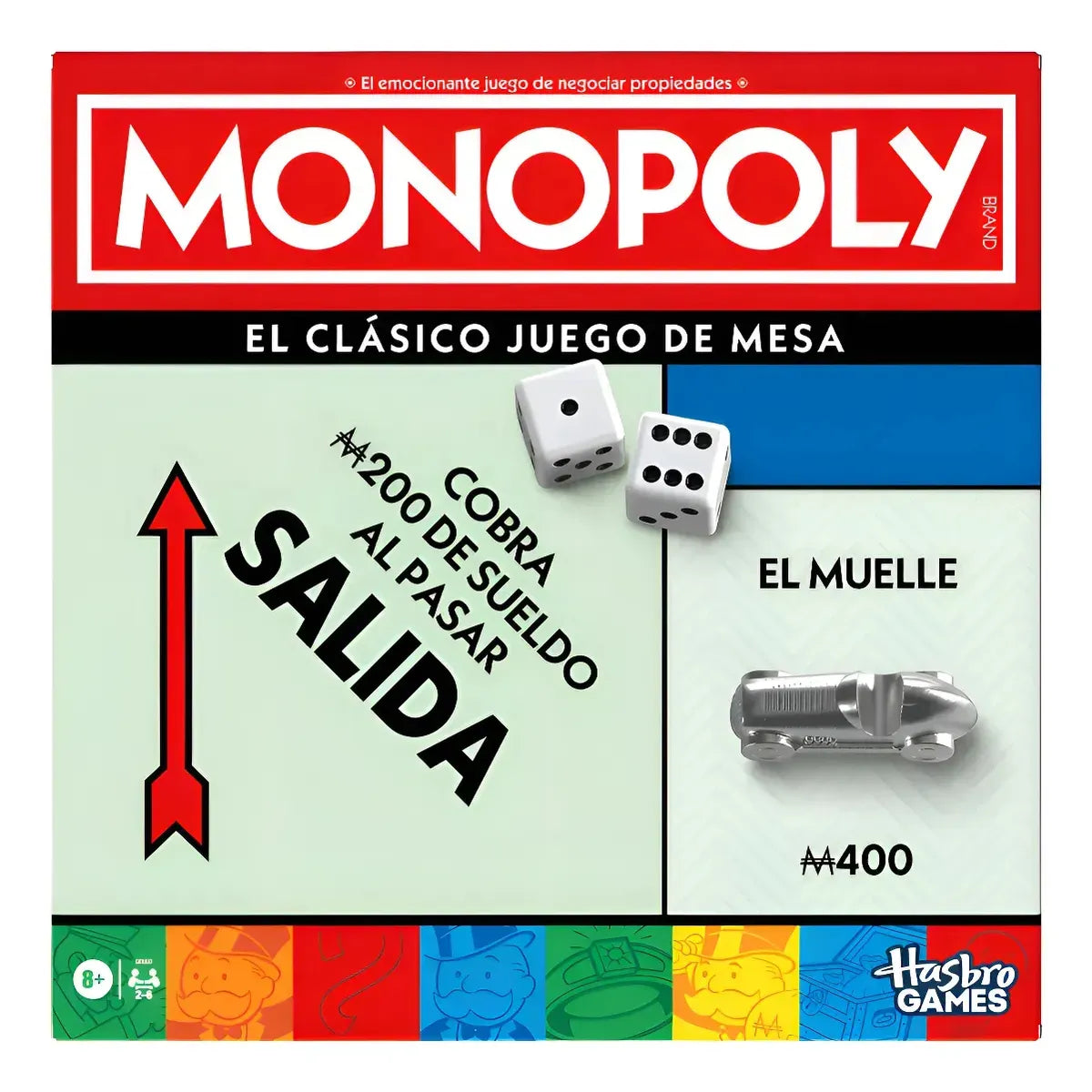 Juego De Mesa Monopoly Classic Refresh G0009
