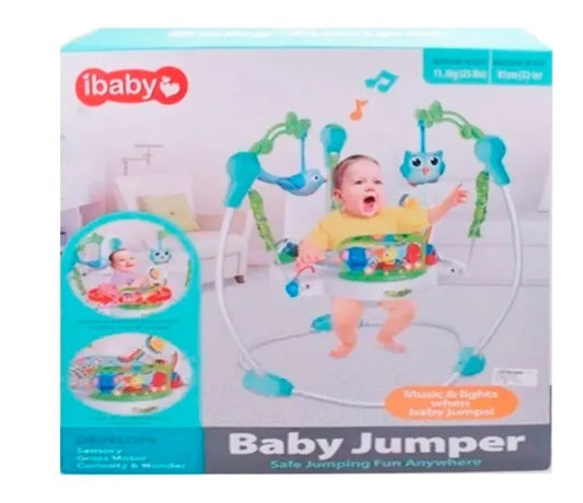 Baby Jumper Gimnasio Musical Con Luz 1904544 Celeste