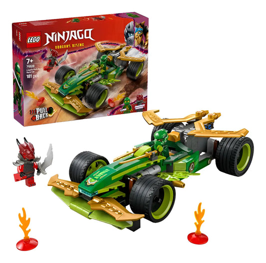 Lego Ninjago Coche De Carreras Con Motor De Carga Manual De Lloyd 71828