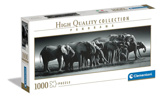 Clementoni Puzzle 1000pzs Panorama Manada De Gigantes 39836