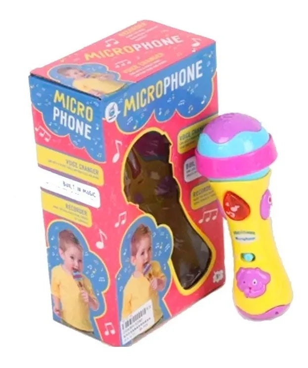 Micrófono Con Música Y Luz 1554365