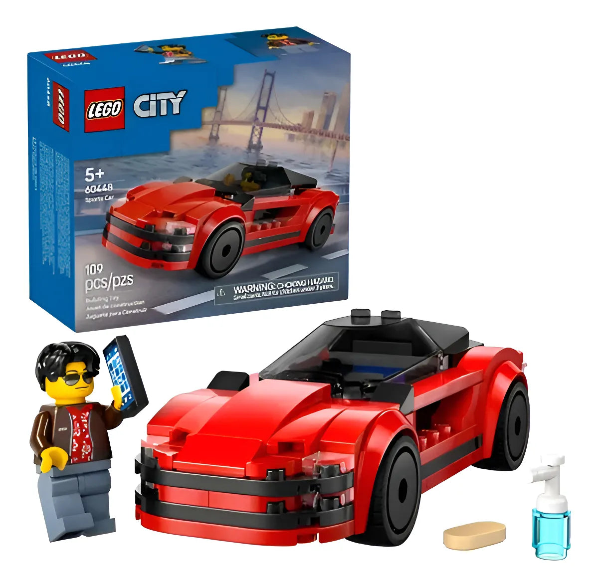 Lego City Auto Deportivo Rojo 60448