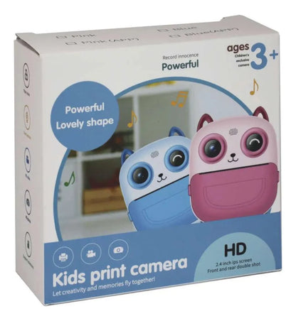 Cámara Instantánea Para Niños Búho Azul S56818 Azul
