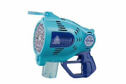 Pistola Burbujero Con Luces Automática Recargable Kb1296 Azul
