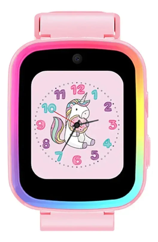 Reloj Inteligente Smart Watch Niños Con Cámara S61266 Full Rosa