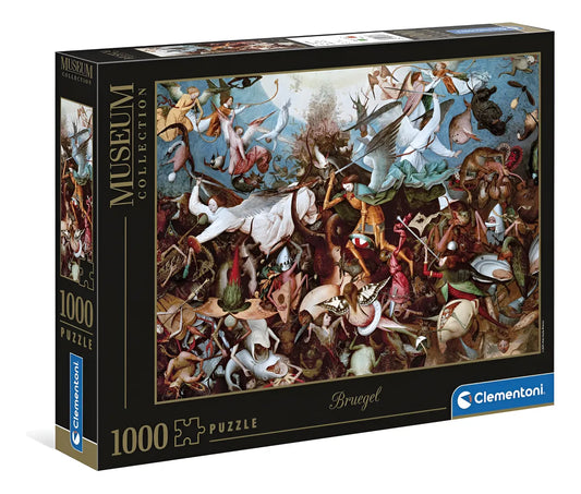 Clementoni Puzzle 1000pzs Caída De Ángeles, Brueghel 39662