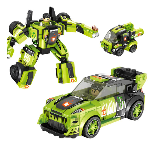 Panlos Brick Bloques Auto De Carrera 3 En 1 1987433 218