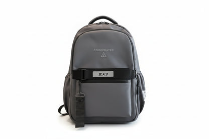 Mochila Escolar Gris Oscuro Kl1165 Shine