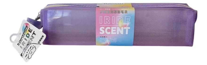 Cartuchera Escolar Tubo Translucida Sl6904l Shine Violeta
