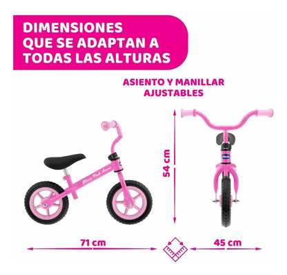 Chicco Primera Bicicleta Equilibrio Pink Arrow 1716 Rosa