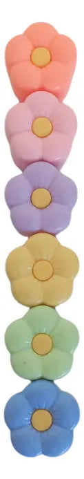 Resaltador 5 Colores Modelo Flores Sl6601 Kinderland Vs