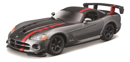 Bburago 1:24 Dodge Viper Srt 10 Rojo/negro/gris 18-22114