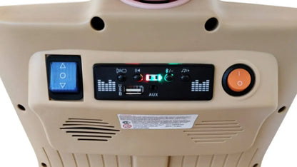 Moto Electrica A Bateria Infantil Beige Yx-bdqs Beige