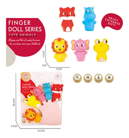 Set Titeres De Dedo Animalitos 2439677 Shine