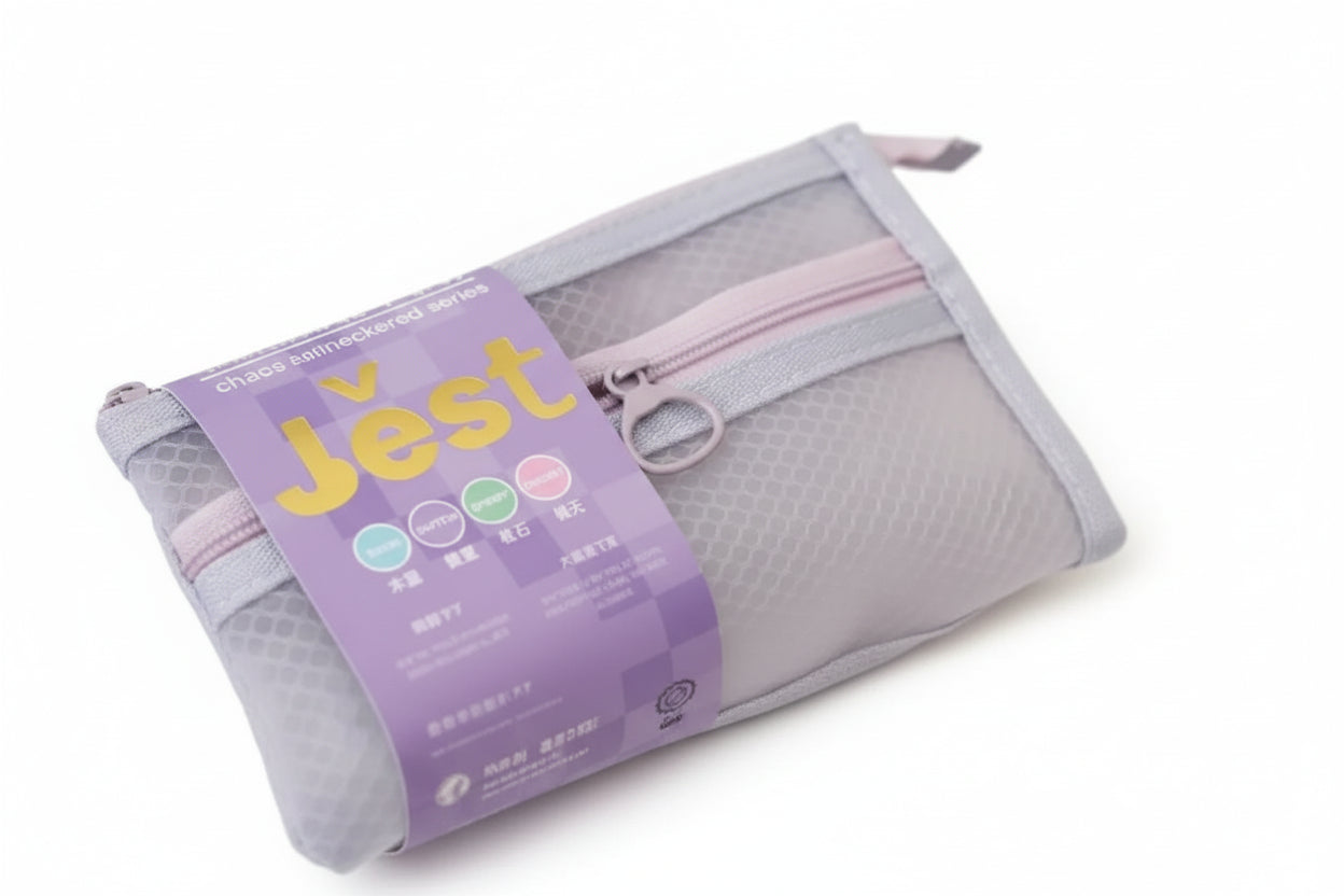 Cartuchera Escolar Eva Soft 2 Cierres Sl6903l Shine Violeta